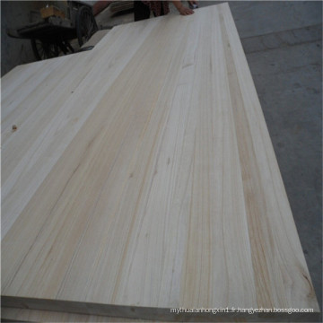 Planche de bois de paulownia pour la couleur naturelle de meubles Ab